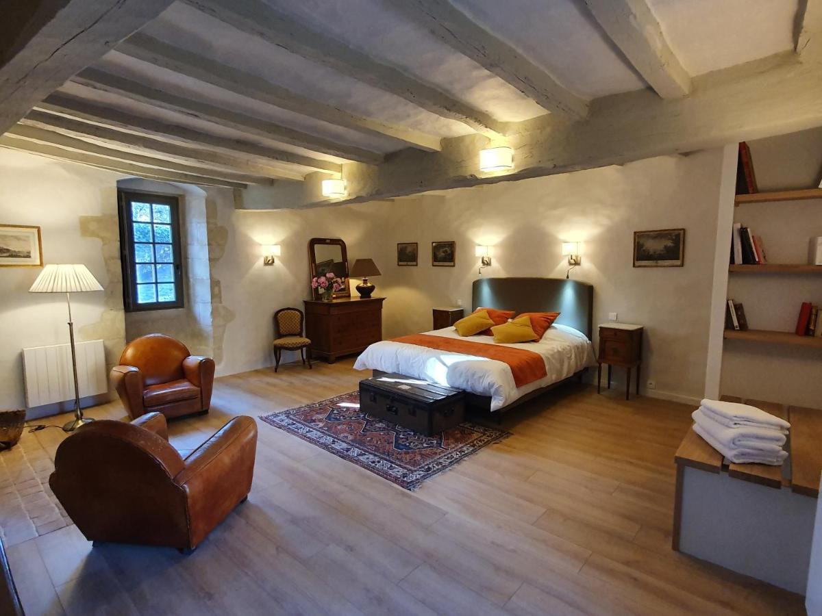 Bed and Breakfast Manoir Du Bellay Montreuil-Bellay Exterior foto